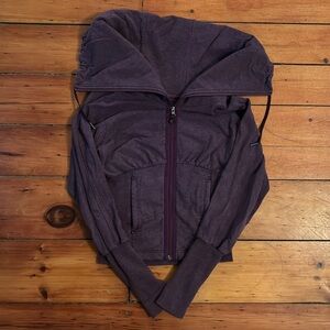 Lululemon size 4 purple coursette sweater. Y2K, athletic, 90s, athletic
